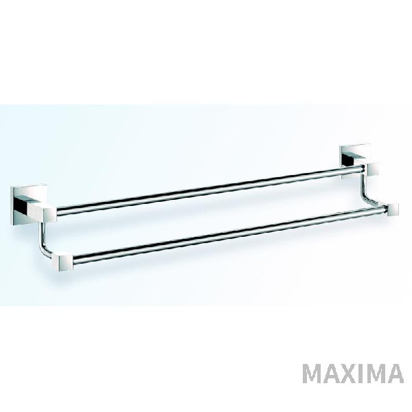 MA019141 Double towel holder 450mm 600mm 800mm